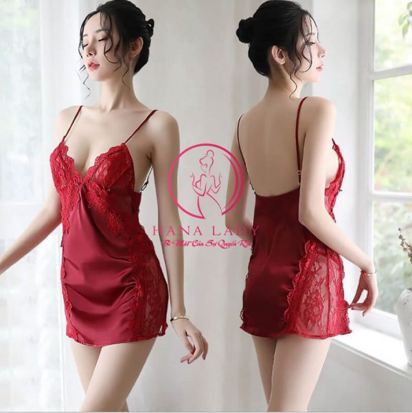 Váy ngủ lụa phối ren quyến rũ cao cấp VN432 11 Váy ngủ lụa phối ren quyến rũ cao cấp VN432 20