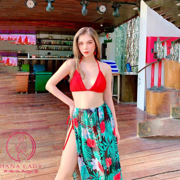 Chân váy choàng bikini voan tơ sang chảnh BN114 11