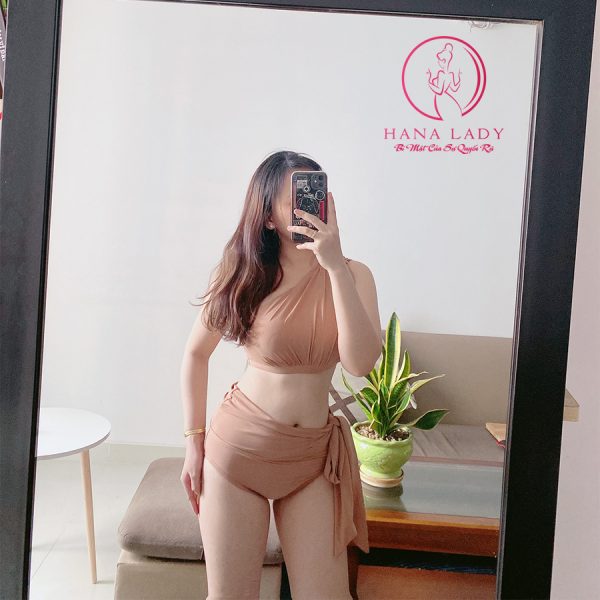Bikini 2 mảnh cạp cao quây chéo sang chảnh BN117 7 Bikini 2 mảnh cạp cao quây chéo sang chảnh BN117 11