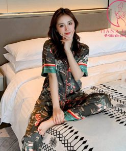 Pijama lụa tơ TNQD cao cấp PJ403 7