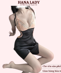 Váy ngủ lụa kèm choàng phối ren cao cấp VN442 16 Váy ngủ lụa kèm choàng phối ren cao cấp VN442 32