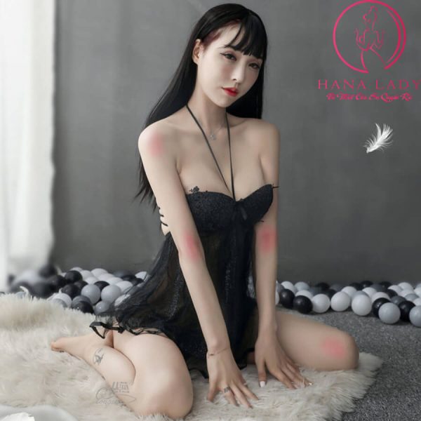 Váy ngủ cúp ngực sexy kèm quần chip VN445 15
