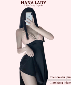 Váy ngủ lụa kèm choàng phối ren cao cấp VN442 5 Váy ngủ lụa kèm choàng phối ren cao cấp VN442 21