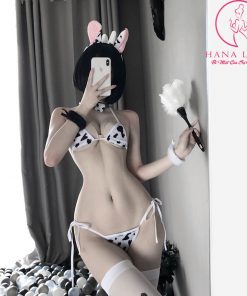 Cosplay sexy bò sữa bra quyến rũ đủ phụ kiện CP261 5 Cosplay sexy bò sữa bra quyến rũ đủ phụ kiện CP261 9