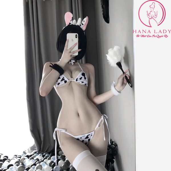 Cosplay sexy bò sữa bra quyến rũ đủ phụ kiện CP261 6 Cosplay sexy bò sữa bra quyến rũ đủ phụ kiện CP261 10