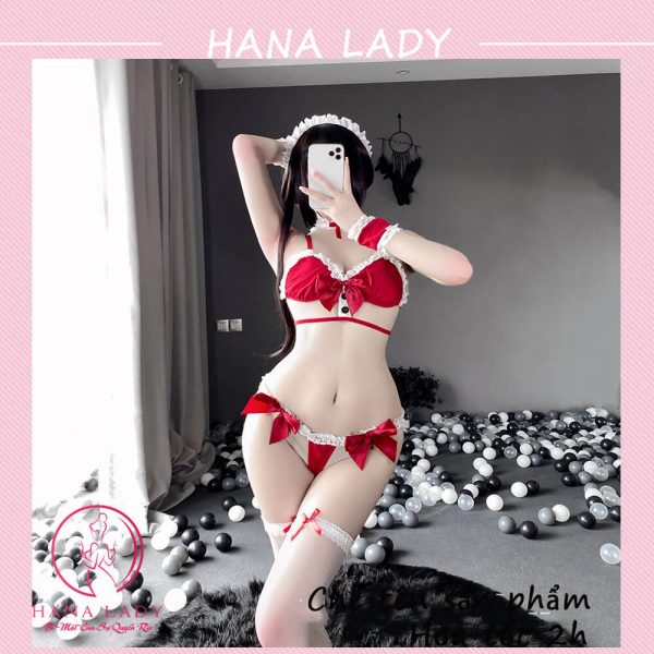 Đồ lót full phụ kiện cosplay noel CP265 9 Đồ lót full phụ kiện cosplay noel CP265 14