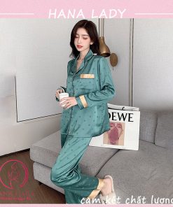 Pyjama lụa cao cấp bọa tiết tím PJ505 12