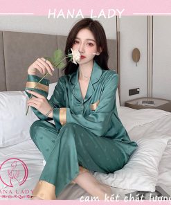 Pyjama lụa cao cấp bọa tiết tím PJ505 14