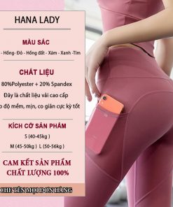 Quần tập gym, yoga poly có túi cao cấp QG01 12 Quần tập gym, yoga poly có túi cao cấp QG01 24