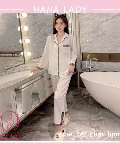 Pijama đồ ngủ lụa phối ren ống xẻ cao cấp PJ506 16 Pijama đồ ngủ lụa phối ren ống xẻ cao cấp PJ506 39