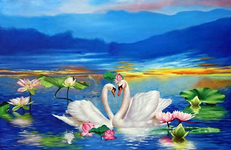 Bộ sưu tập tranh treo phòng ngủ vợ chồng đẹp có ý nghĩa 1 tranh treo phòng ngủ vợ chồng