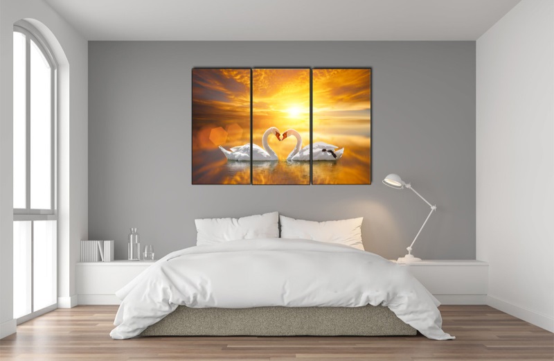 Bộ sưu tập tranh treo phòng ngủ vợ chồng đẹp có ý nghĩa 3 tranh treo phòng ngủ vợ chồng