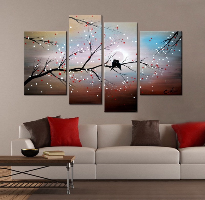 Bộ sưu tập tranh treo phòng ngủ vợ chồng đẹp có ý nghĩa 8 tranh treo phòng ngủ vợ chồng