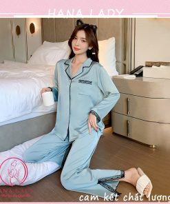 Pijama đồ ngủ lụa phối ren ống xẻ cao cấp PJ506 3 Pijama đồ ngủ lụa phối ren ống xẻ cao cấp PJ506 26