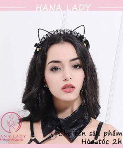 Bờm tóc, cài tai mèo lục lạc leng keng siêu cute TM01 6 Bờm tóc, cài tai mèo lục lạc leng keng siêu cute TM01 11