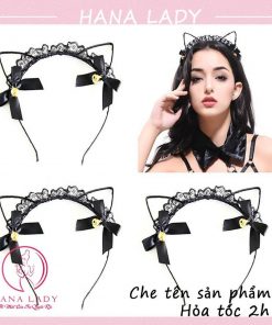 Bờm tóc, cài tai mèo lục lạc leng keng siêu cute TM01 4 Bờm tóc, cài tai mèo lục lạc leng keng siêu cute TM01 9