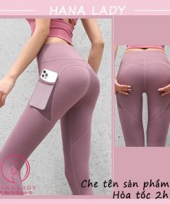 Quần tập gym, yoga poly có túi cao cấp QG01 10 Quần tập gym, yoga poly có túi cao cấp QG01 22
