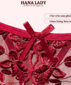 Quần lọt khe ren hở mông - Quần lót nữ sexy không đáy cột dây quyến rũ LK093 28