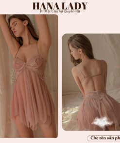 Váy ngủ xuyên thấu, đầm ngủ sexy quyến rũ nâng ngực xẻ tà kèm quần lót lọt khe VN456 13 Váy ngủ xuyên thấu, đầm ngủ sexy quyến rũ nâng ngực xẻ tà kèm quần lót lọt khe VN456 25