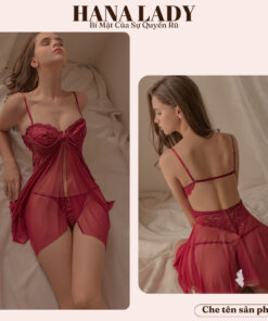 Váy ngủ xuyên thấu, đầm ngủ sexy quyến rũ nâng ngực xẻ tà kèm quần lót lọt khe VN456 11 Váy ngủ xuyên thấu, đầm ngủ sexy quyến rũ nâng ngực xẻ tà kèm quần lót lọt khe VN456 23