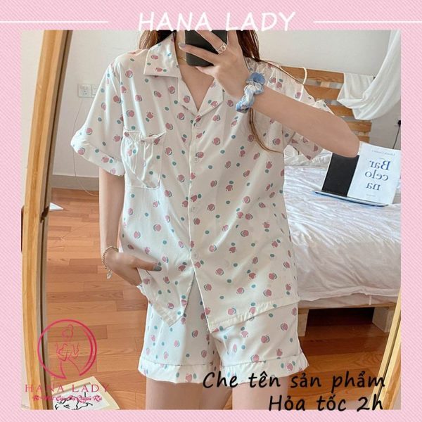 Đồ pijama mặc nhà thun cotton sữa họa tiết siêu đáng yêu (HÀNG CHUẨN) PJ510 19