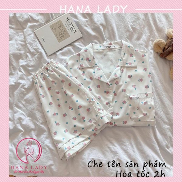 Đồ pijama mặc nhà thun cotton sữa họa tiết siêu đáng yêu (HÀNG CHUẨN) PJ510 18
