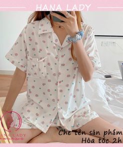 Đồ pijama mặc nhà thun cotton sữa họa tiết siêu đáng yêu (HÀNG CHUẨN) PJ510 13