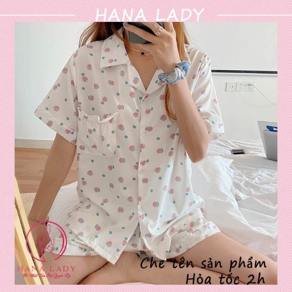 Đồ pijama mặc nhà thun cotton sữa họa tiết siêu đáng yêu (HÀNG CHUẨN) PJ510 17