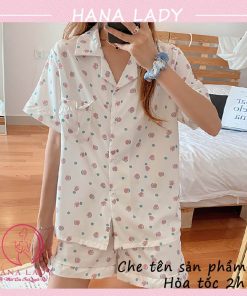 Đồ pijama mặc nhà thun cotton sữa họa tiết siêu đáng yêu (HÀNG CHUẨN) PJ510 11