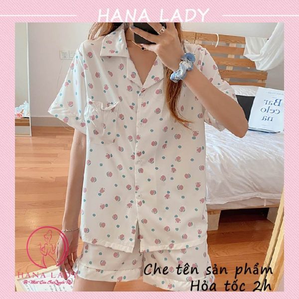 Đồ pijama mặc nhà thun cotton sữa họa tiết siêu đáng yêu (HÀNG CHUẨN) PJ510 15