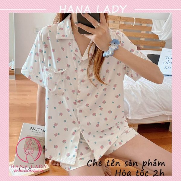 Đồ pijama mặc nhà thun cotton sữa họa tiết siêu đáng yêu (HÀNG CHUẨN) PJ510 14