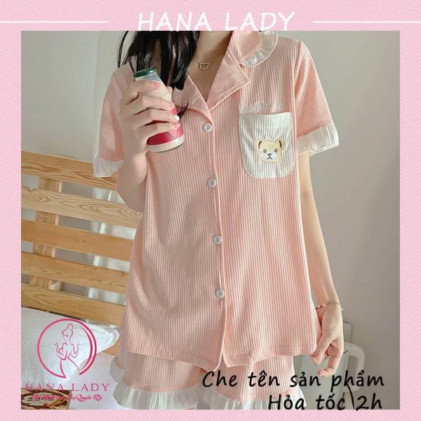 Bộ pijama mặc nhà họa tiết túi gấu đáng yêu PJ511 17 Bộ pijama mặc nhà họa tiết túi gấu đáng yêu PJ511 25