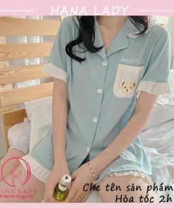 Bộ pijama mặc nhà họa tiết túi gấu đáng yêu PJ511 6 Bộ pijama mặc nhà họa tiết túi gấu đáng yêu PJ511 14