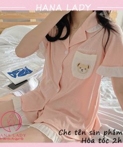 Bộ pijama mặc nhà họa tiết túi gấu đáng yêu PJ511 4 Bộ pijama mặc nhà họa tiết túi gấu đáng yêu PJ511 12
