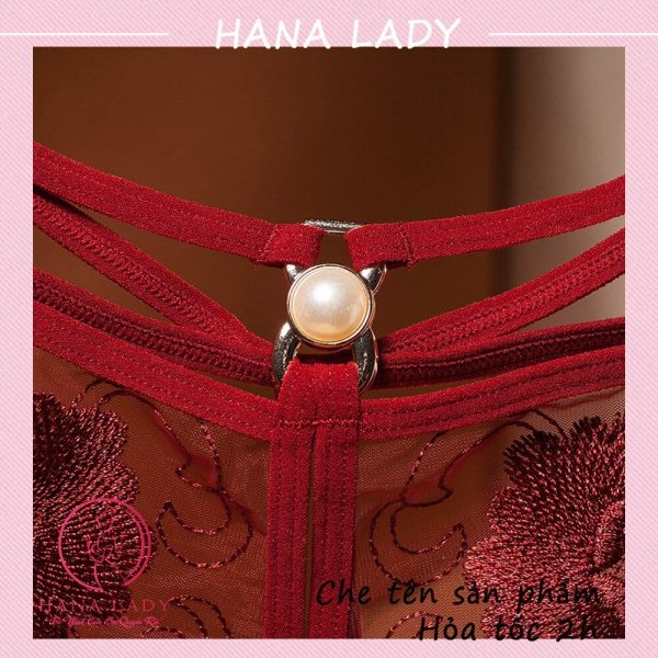 Quần lót hở đáy - Lọt khe chip ren dây gợi cảm không đáy sexy hoa văn xinh LK091 16