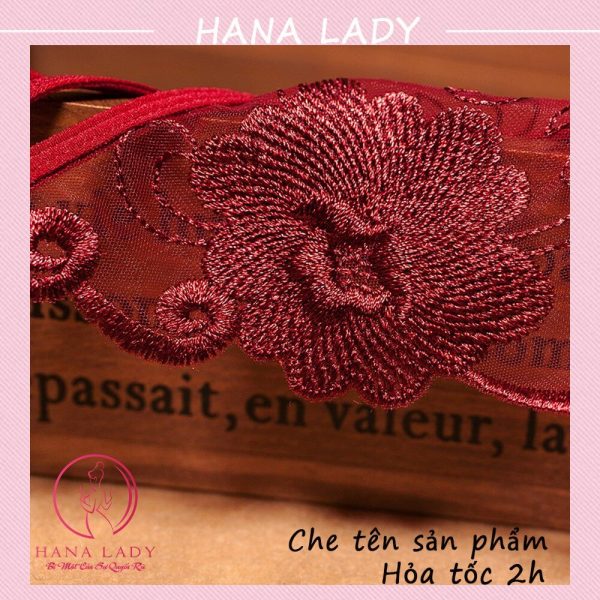 Quần lót hở đáy - Lọt khe chip ren dây gợi cảm không đáy sexy hoa văn xinh LK091 14