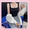 Áo ba lỗ cổ U gợi cảm - Croptop thun quyến rũ sexy BL035 2 Áo ba lỗ cổ U gợi cảm - Croptop thun quyến rũ sexy BL035 2
