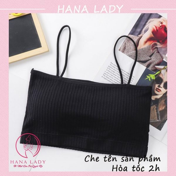 Bra quây len tâm cao cấp kèm mút ngực, áo ngực không gọng dây bún croptop gợi cảm BL037 12