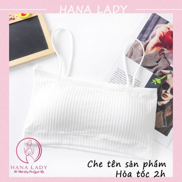 Bra quây len tâm cao cấp kèm mút ngực, áo ngực không gọng dây bún croptop gợi cảm BL037 10