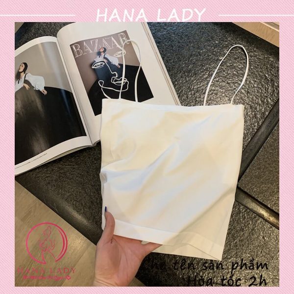 Áo thun 2 dây body sợi bún cao cấp loại 1 - Bra quây form dài gợi cảm BL038 18