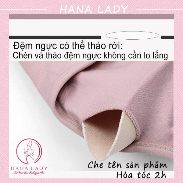 Bra tập gym yoga 3 nấc cài quyến rũ - Áo croptop kèm mút ngực sexy BL039 43