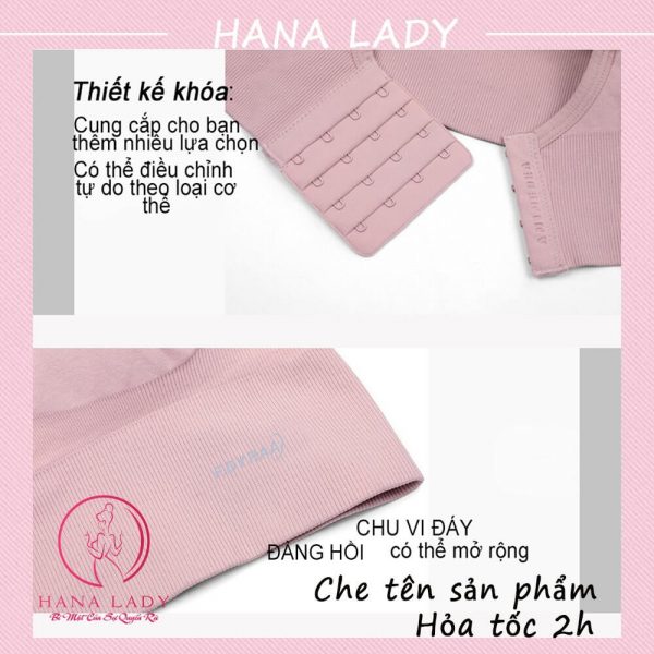 Bra tập gym yoga 3 nấc cài quyến rũ - Áo croptop kèm mút ngực sexy BL039 34