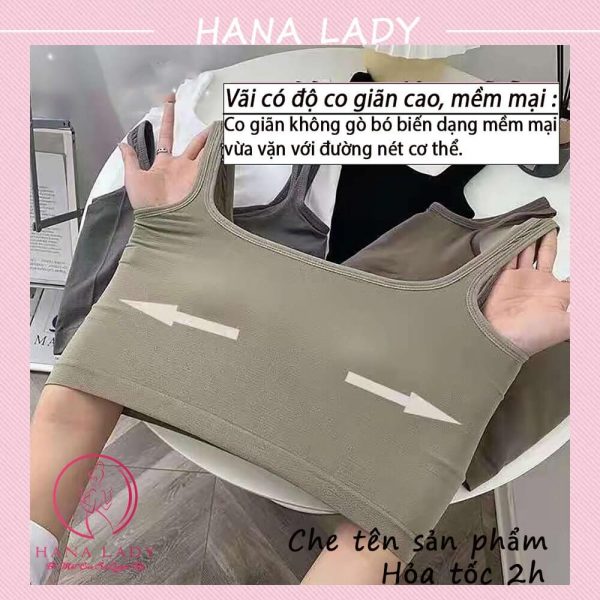 Áo ba lỗ cổ U gợi cảm - Croptop thun quyến rũ sexy BL035 19