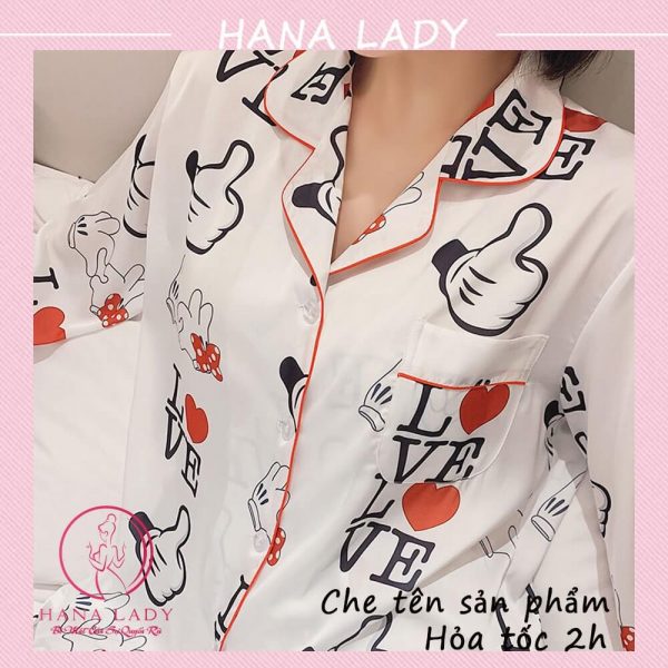 Pijama lụa cao cấp - Đồ ngủ dài tay mặc nhà chức năng viền đỏ mùa xuân PJ520 13 Pijama lụa cao cấp - Đồ ngủ dài tay mặc nhà chức năng viền đỏ mùa xuân PJ520 20
