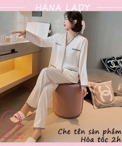 Pijama lụa chức năng trơn viền sweet cao cấp PJ523 8 Pijama lụa chức năng trơn viền sweet cao cấp PJ523 15