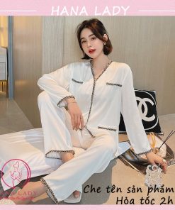 Pijama lụa chức năng trơn viền sweet cao cấp PJ523 4 Pijama lụa chức năng trơn viền sweet cao cấp PJ523 11