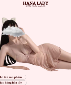 Váy ngủ voan lụa sexy kèm quần lọt khe VN448 5 Váy ngủ voan lụa sexy kèm quần lọt khe VN448 18