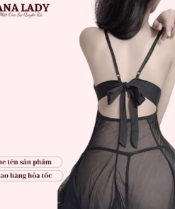 Váy ngủ voan lụa sexy kèm quần lọt khe VN448 7 Váy ngủ voan lụa sexy kèm quần lọt khe VN448 20