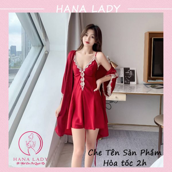 Váy ngủ lụa, đồ ngủ gợi cảm đầm mặc nhà VN463 4 Váy ngủ lụa, đồ ngủ gợi cảm đầm mặc nhà VN463 5