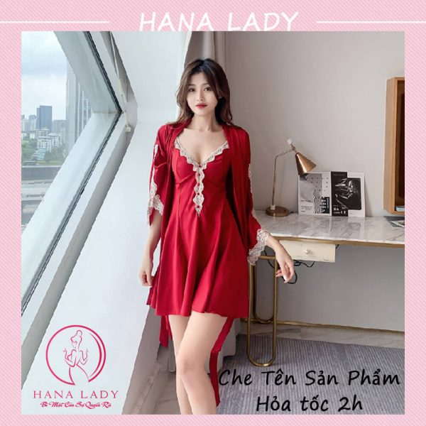 Váy ngủ lụa, đồ ngủ gợi cảm đầm mặc nhà VN463 6 Váy ngủ lụa, đồ ngủ gợi cảm đầm mặc nhà VN463 7